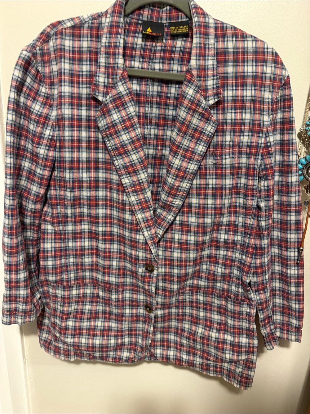 Liz Claiborne Sport Collection Vintage TarTan Blazer